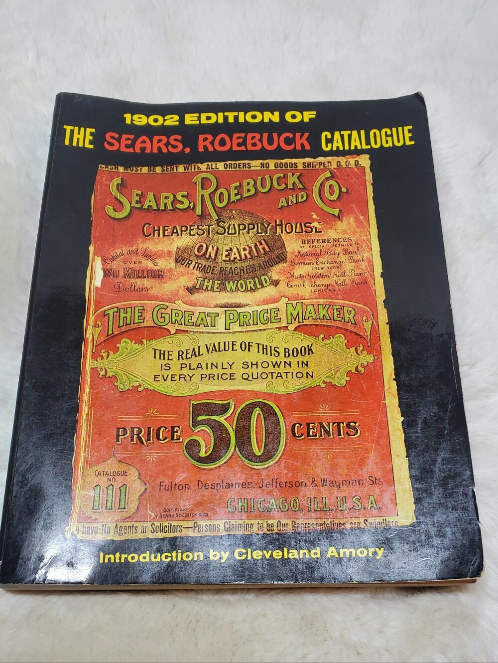 1902 Sears Roebuck Catalog 1969 Facsimile Edition Cleveland Amory Introduction
